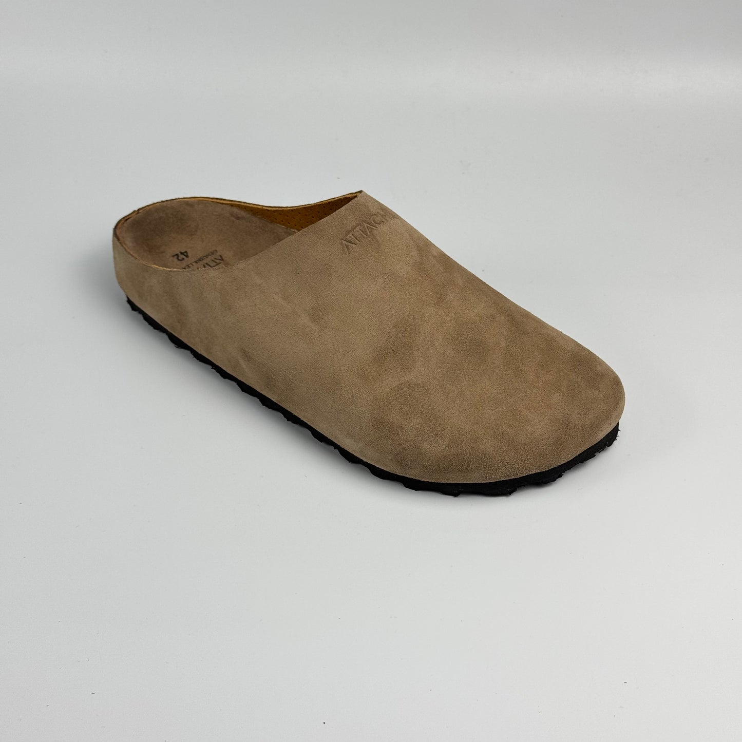 Premium Mule Genuine Suede Leather “Mocha”