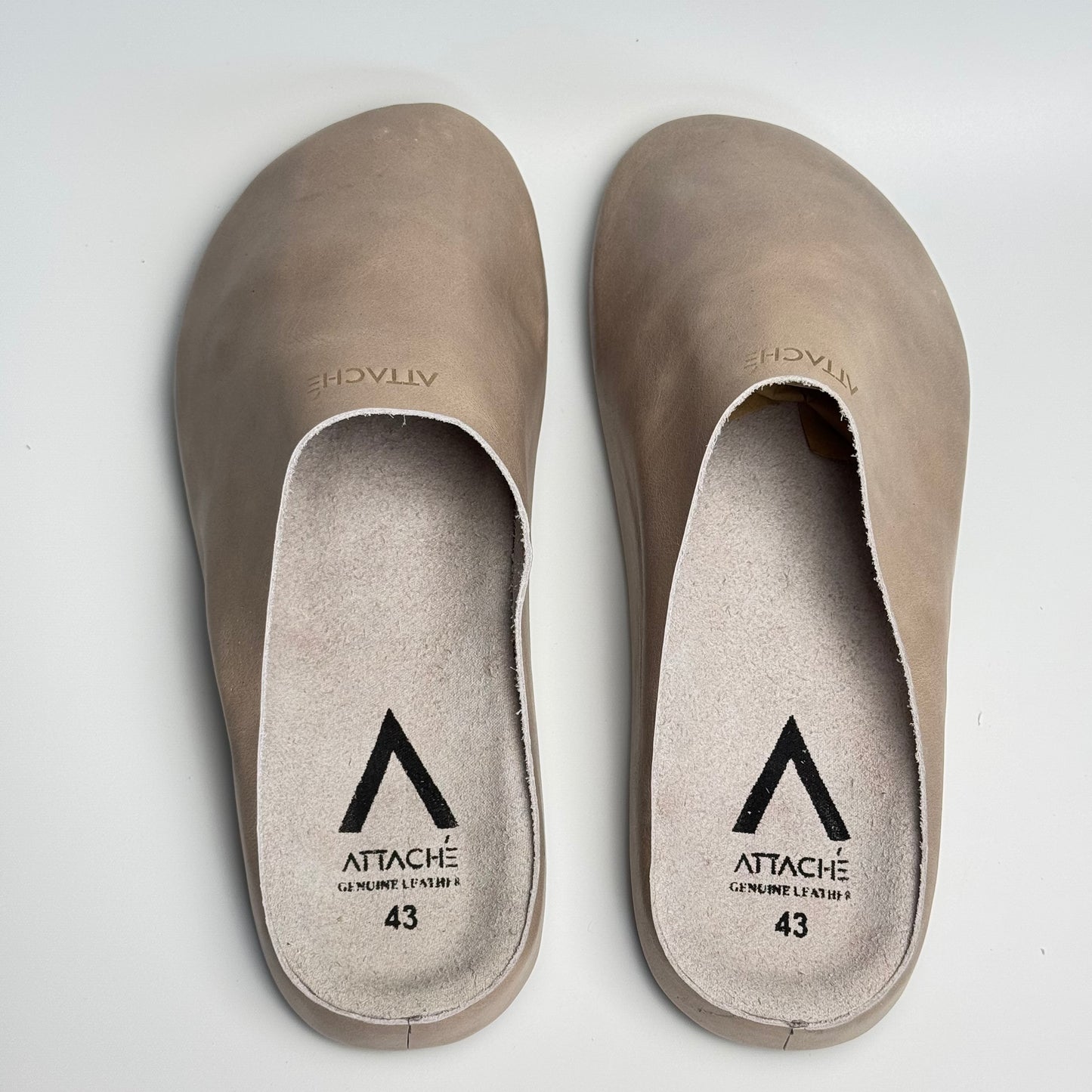 Mule Premium “Beige Napa Leather” Limited Ed