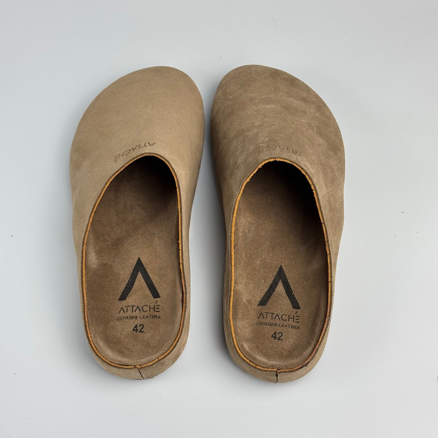 Premium Mule Genuine Suede Leather “Mocha”