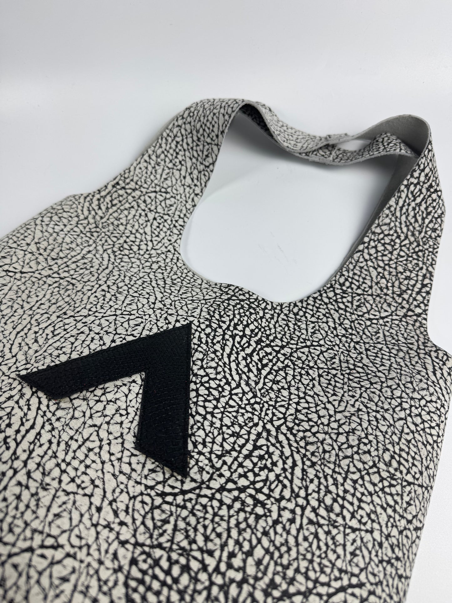 Arch Sack Genuine Leather Tote Bag - Elephant Skin