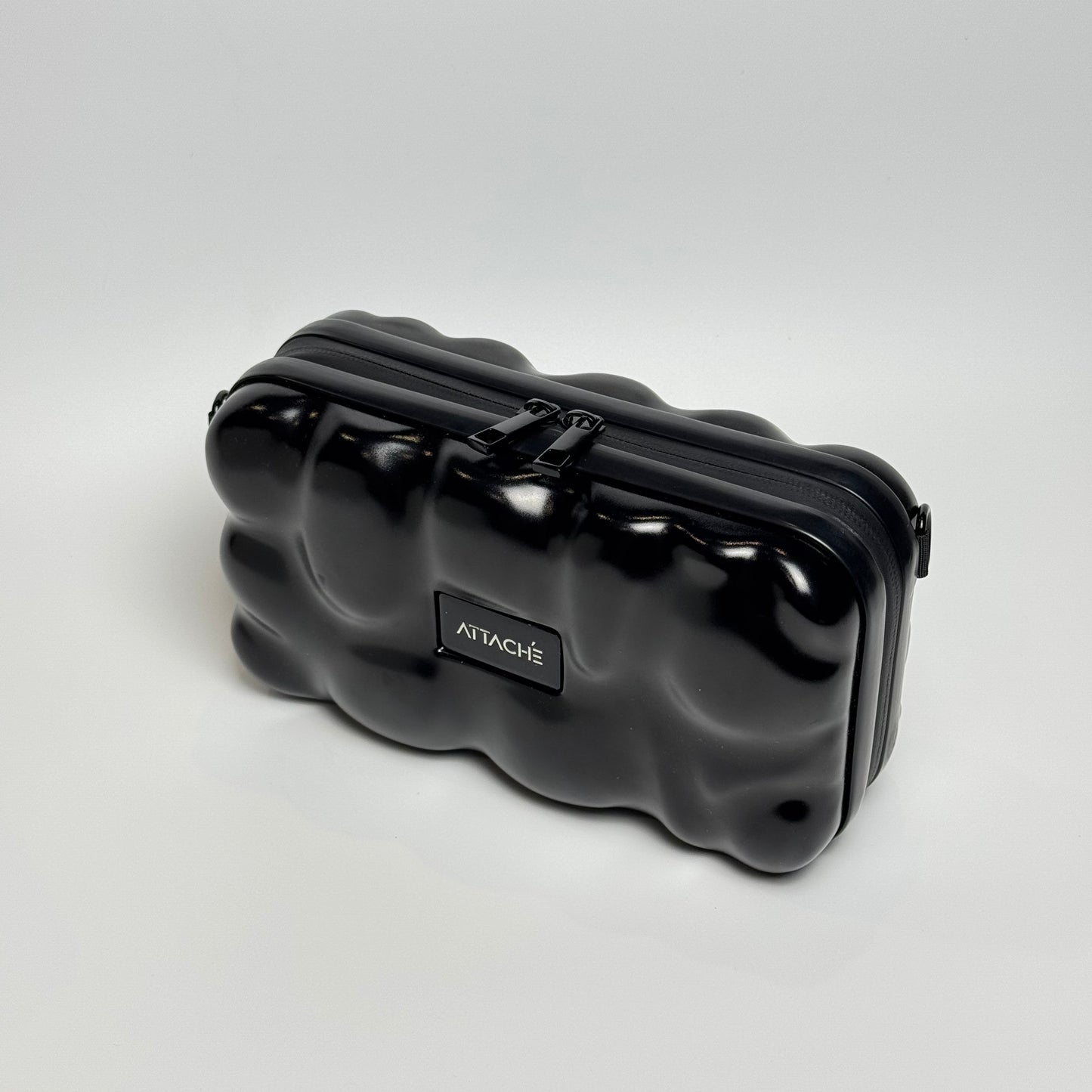Black Bubble Mini Luggage Bag