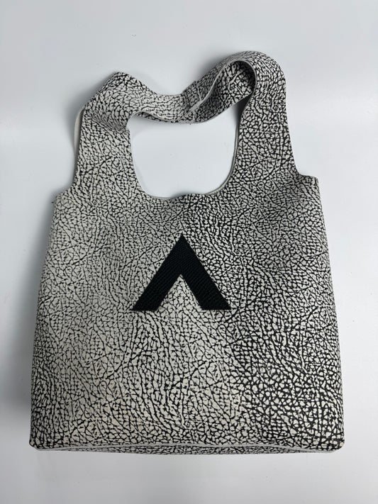 Arch Sack Genuine Leather Tote Bag - Elephant Skin