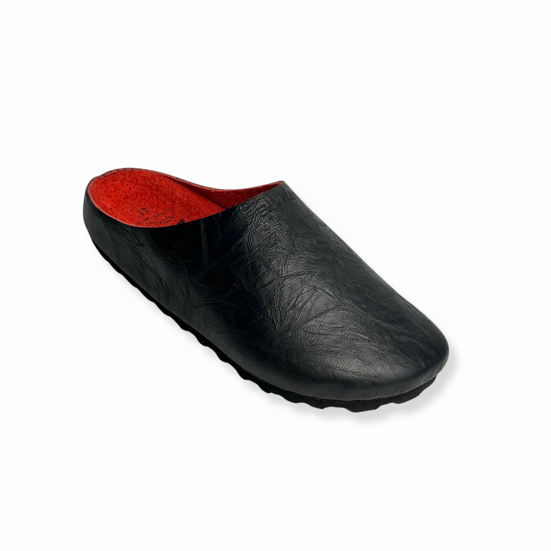 Crumpled Bred MULE Genuine Bovine Leather