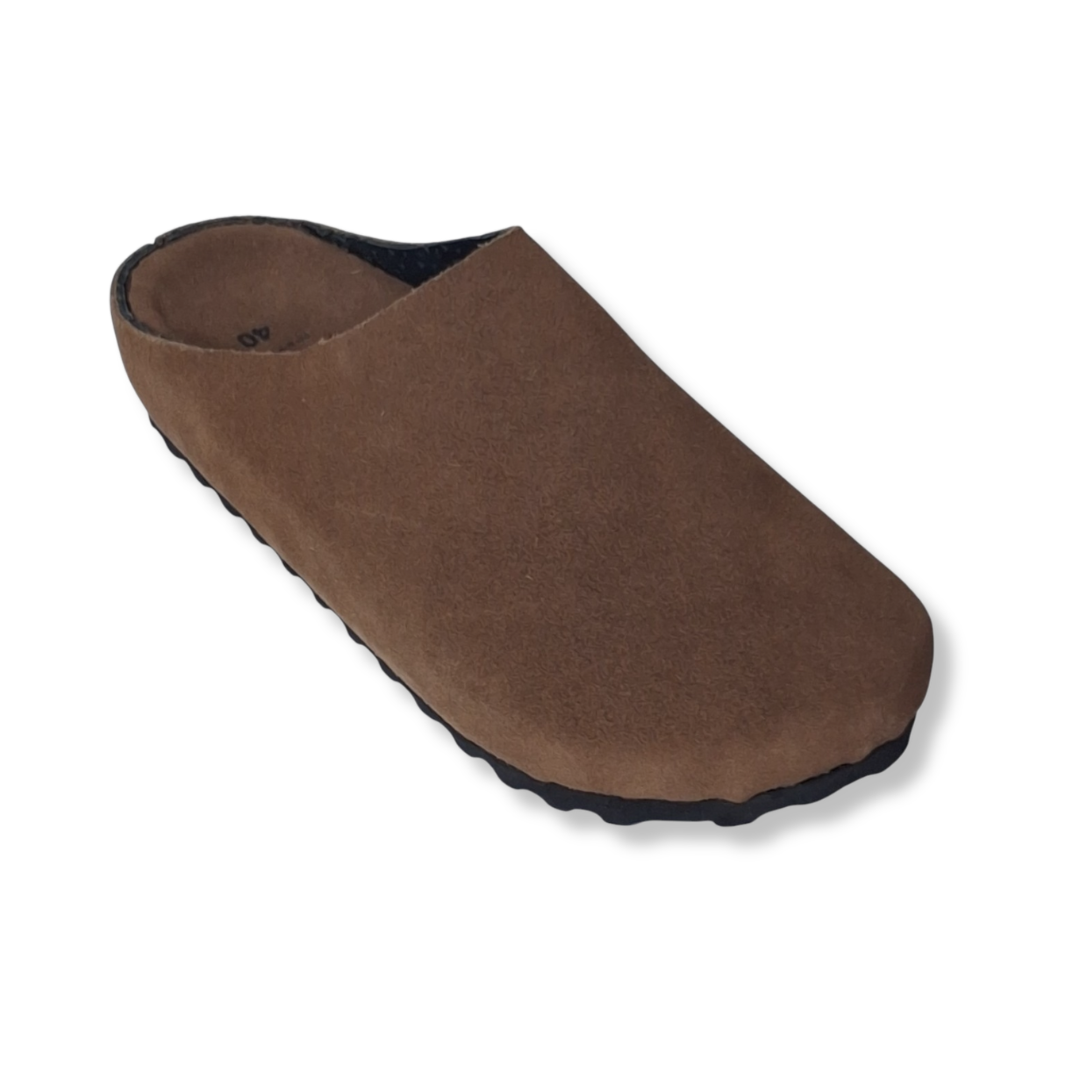Size 40 - Mule Mocha Suede Leather