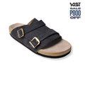 Size 38, 41 - Double Buckle "Navy"