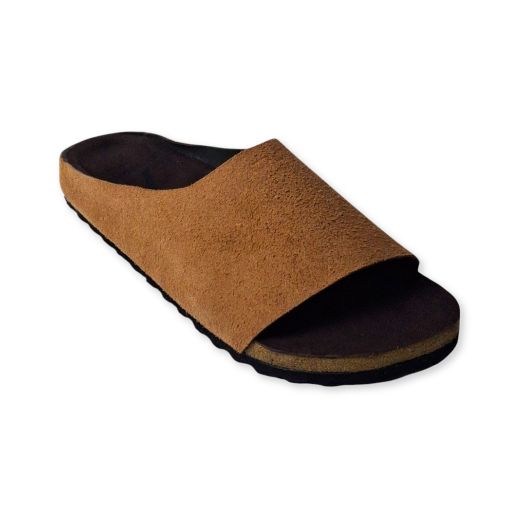 Size 46 - Terra Slides Military Brown Leather V2