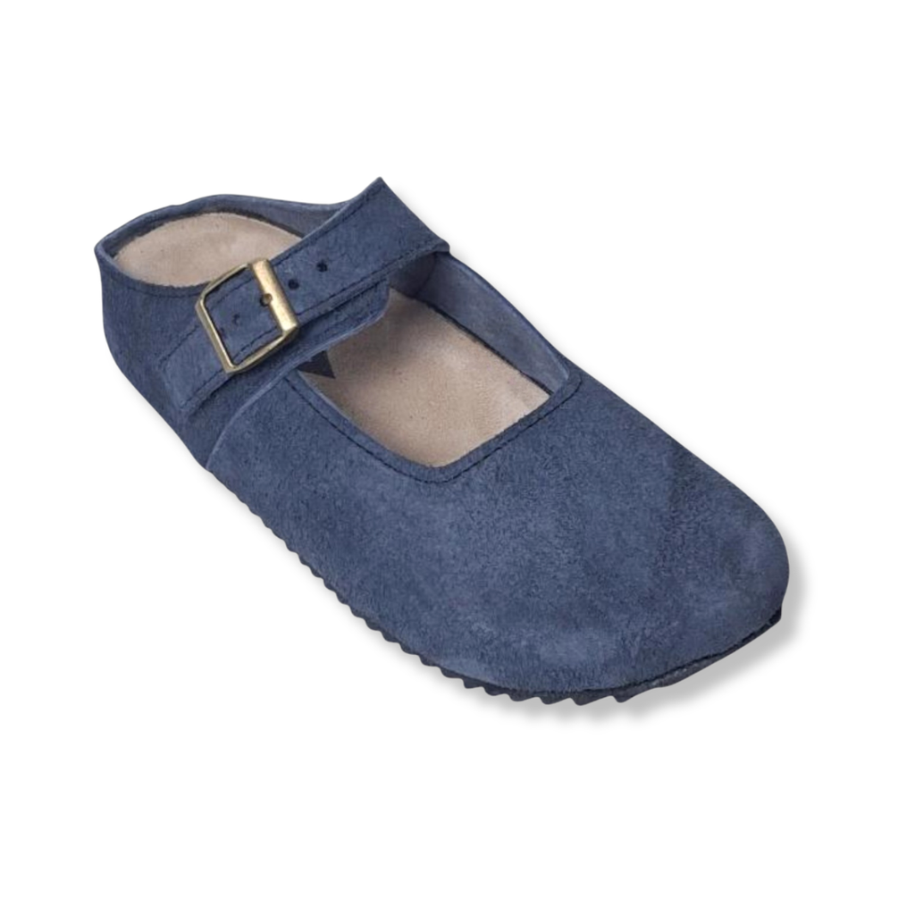 MJ Clogs V2 Non-Slip Navy Suede Leather