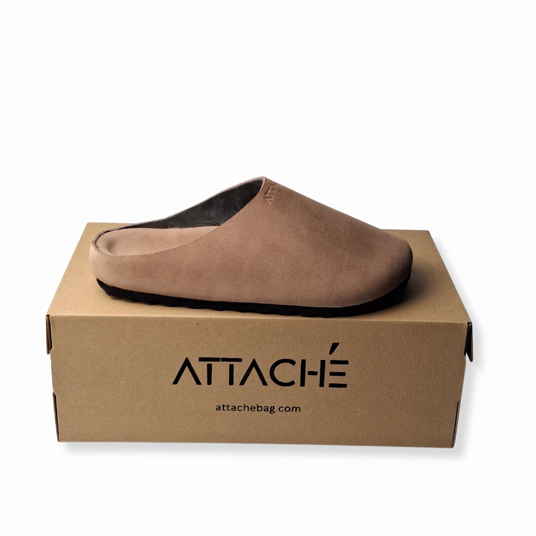 Mocha MULE Genuine Bovine Leather