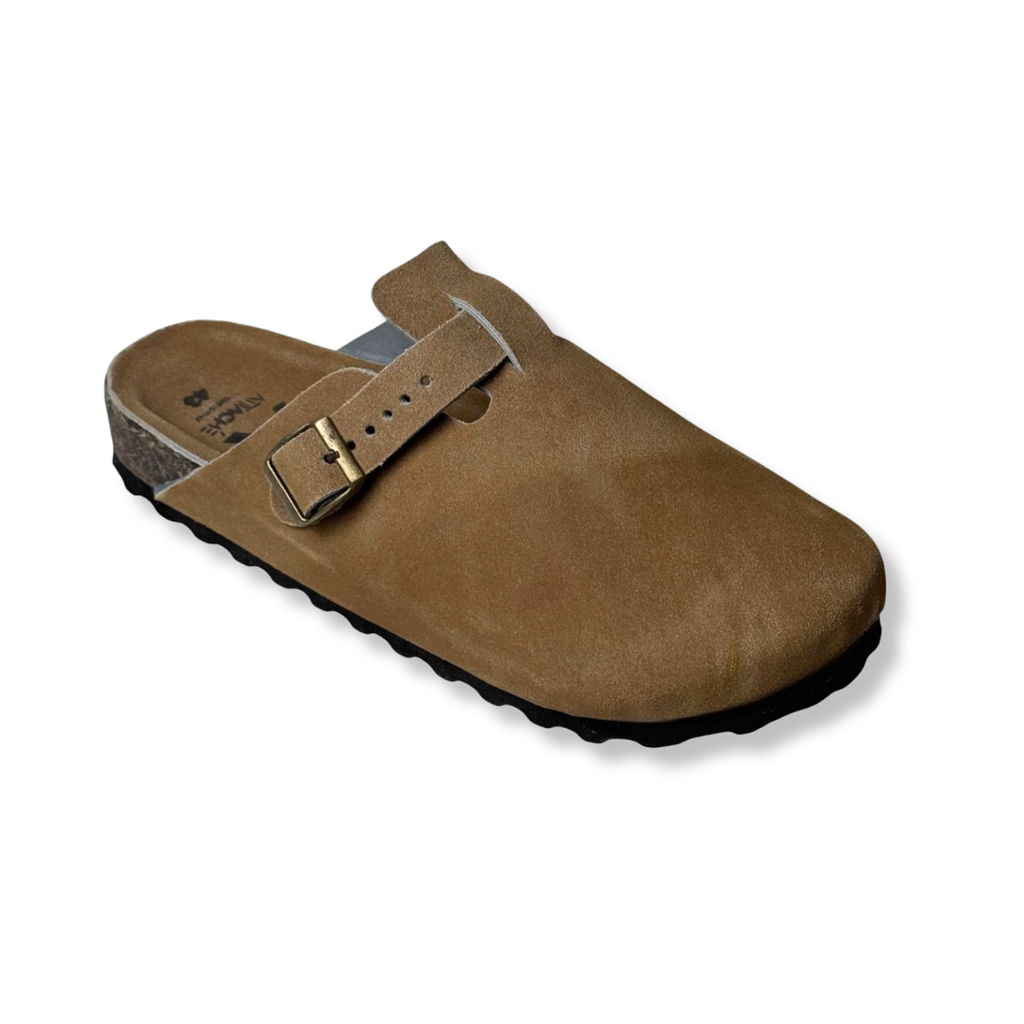 Size 43 - Clogs Tan Suede Leather Proto 2