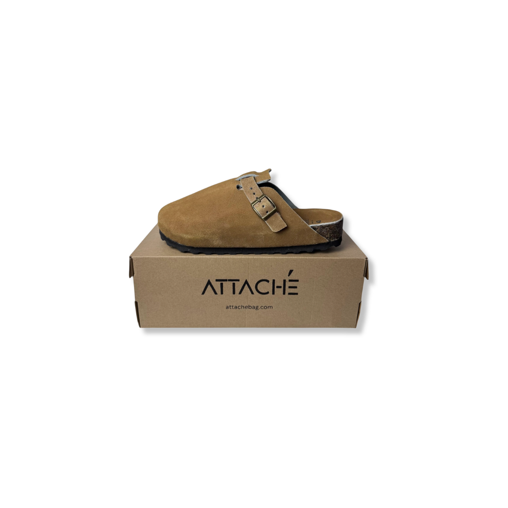 Size 43 - Clogs Tan Suede Leather Proto 2