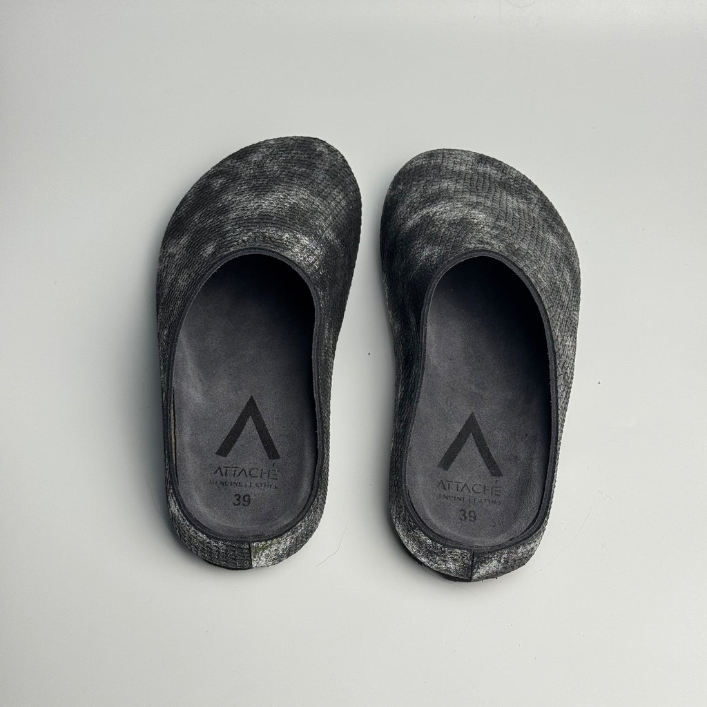 LAST CHANCE SALE: Mule Dragon Skin “Metallic Silver Black” Limited Ed