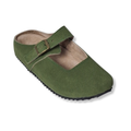 MJ Clogs V2 Non-Slip Fern Suede Leather