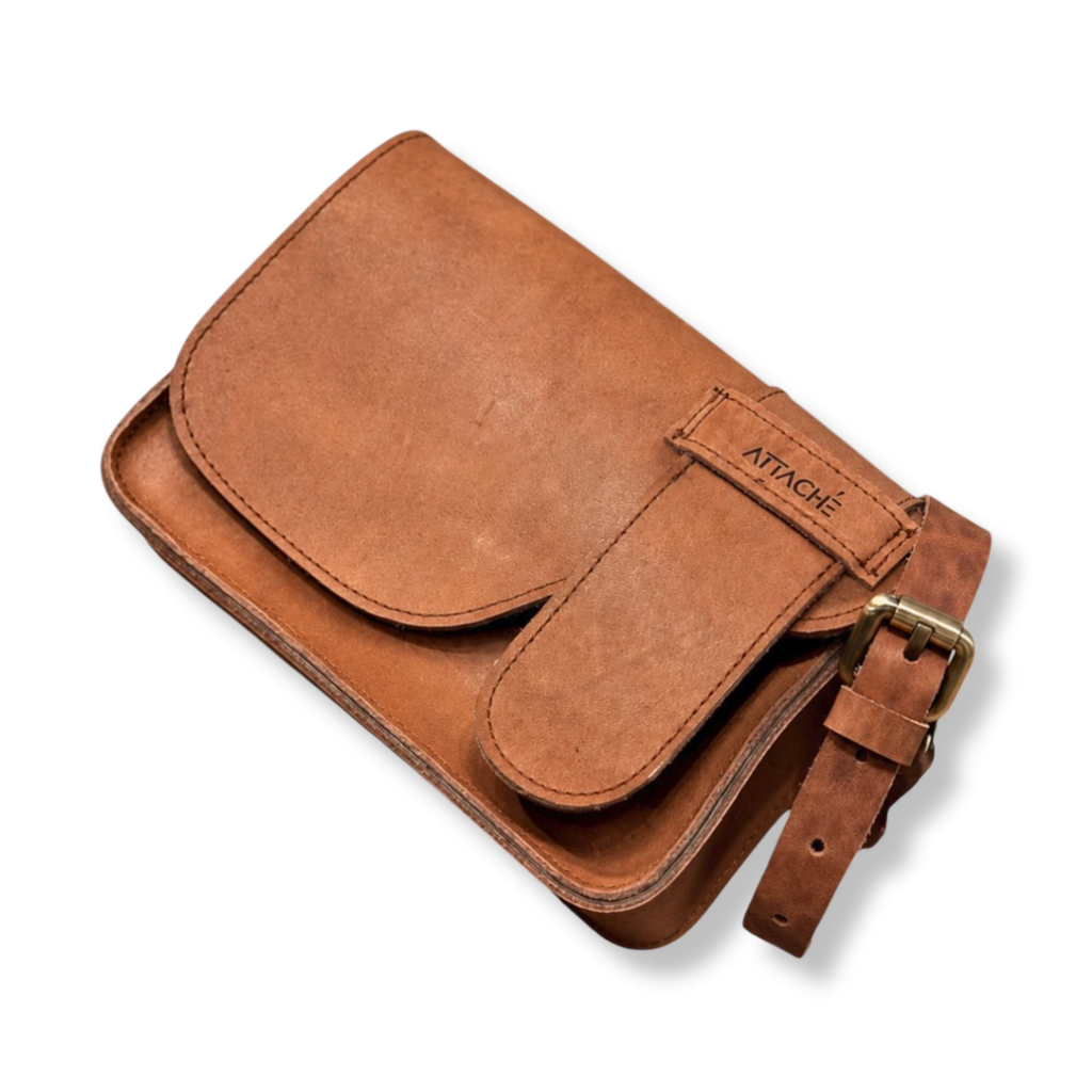PREORDER: Attaché Old Tan Leather Set