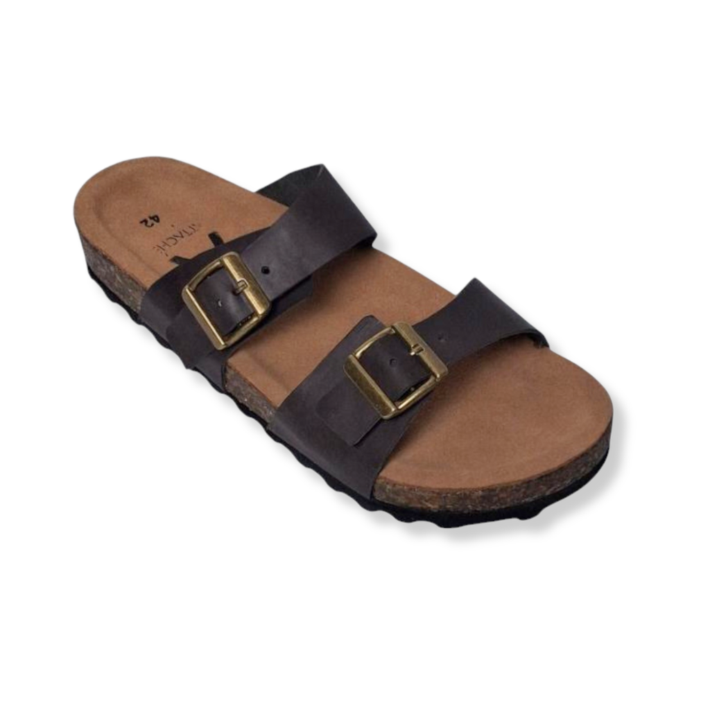Mondeau Dark Choco Napa Leather Slipon