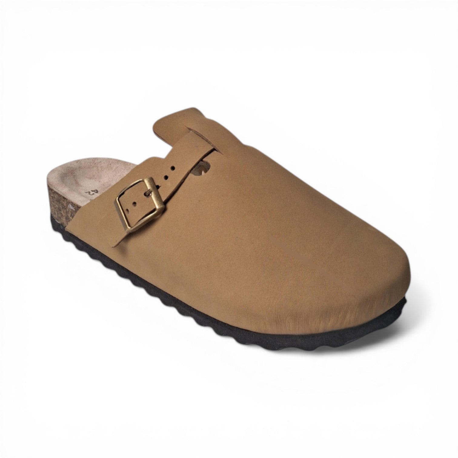 Clogs Tan Napa Leather