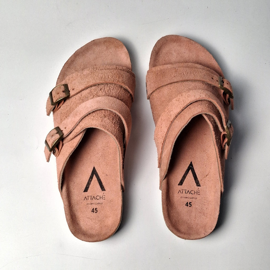 Size 44, 45 - Double Buckle “Salmon”