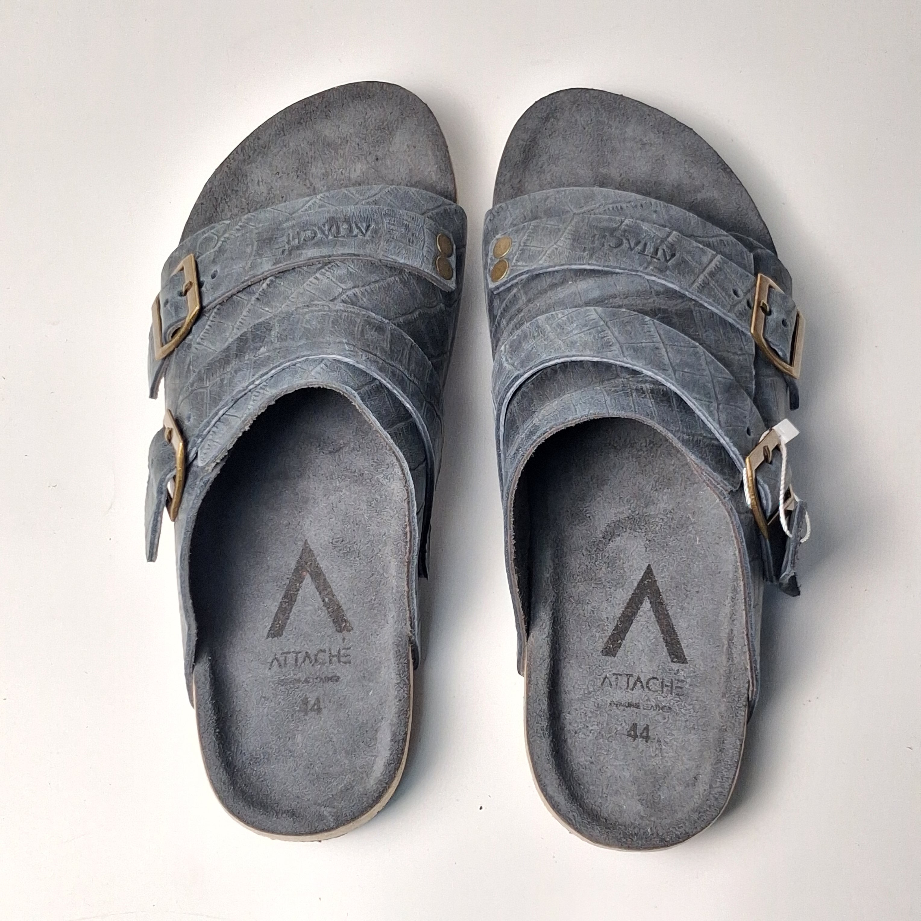 Size 44 - Double Buckle "Navy Turtle"