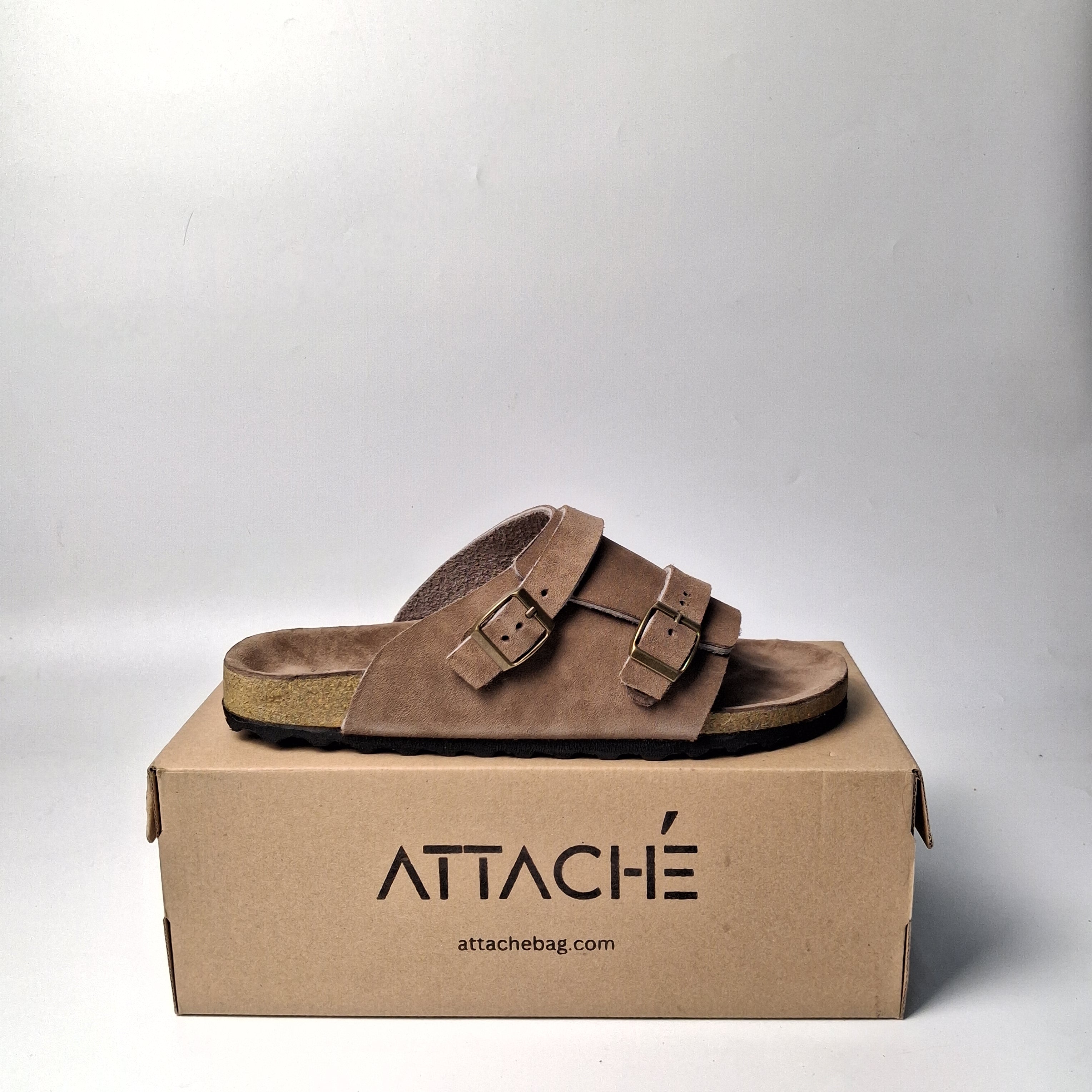 Size 45 - Double Buckle "Mocha V1”