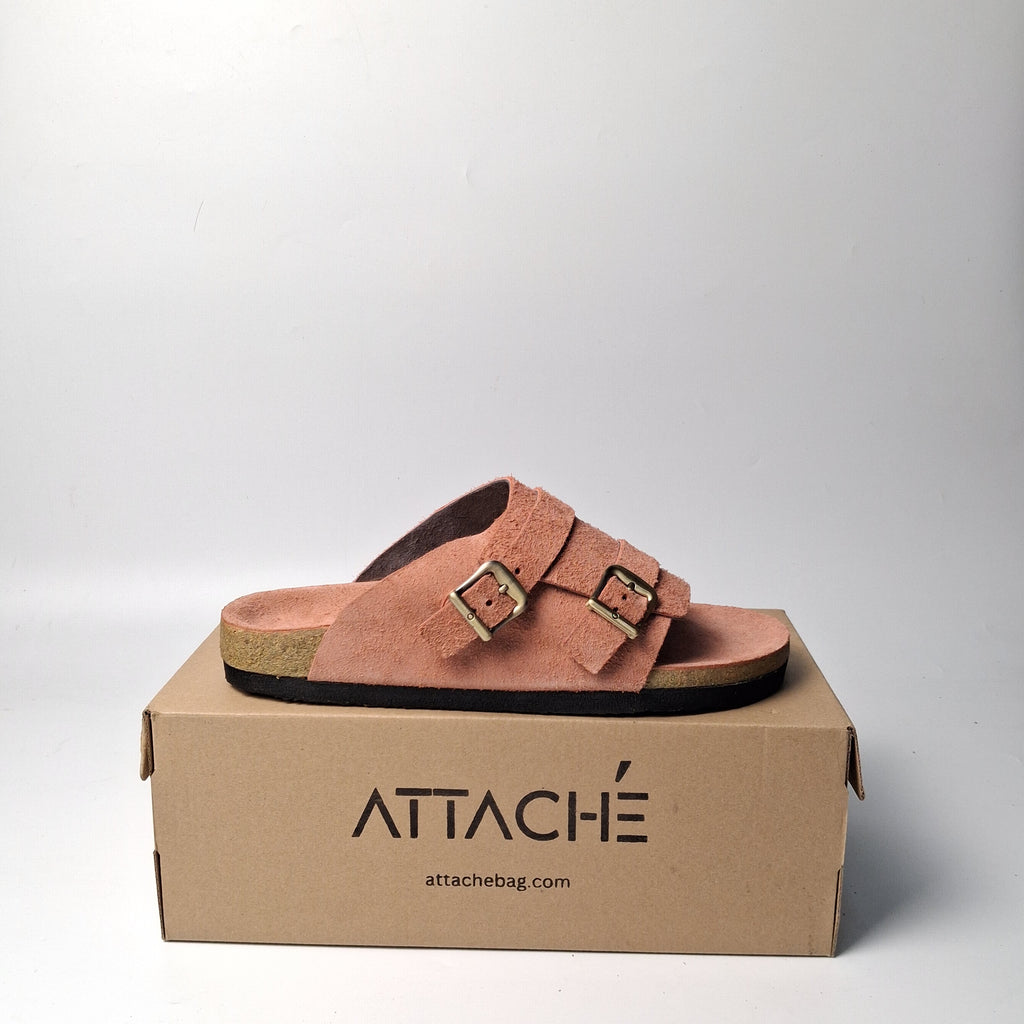 Size 44, 45 - Double Buckle “Salmon”