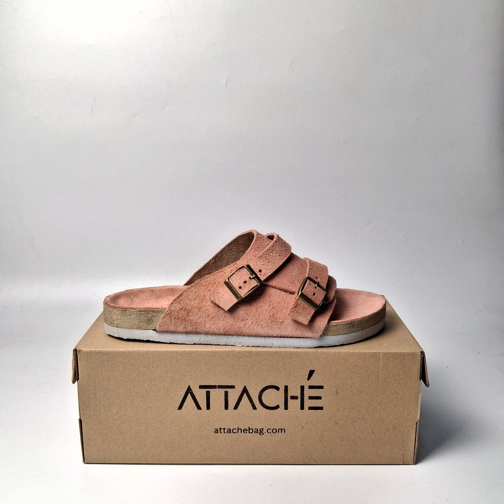 Size 44, 45 - Double Buckle “Salmon”