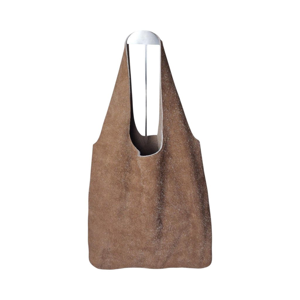 Arch Sack Genuine Leather Tote - Brown Gamusa