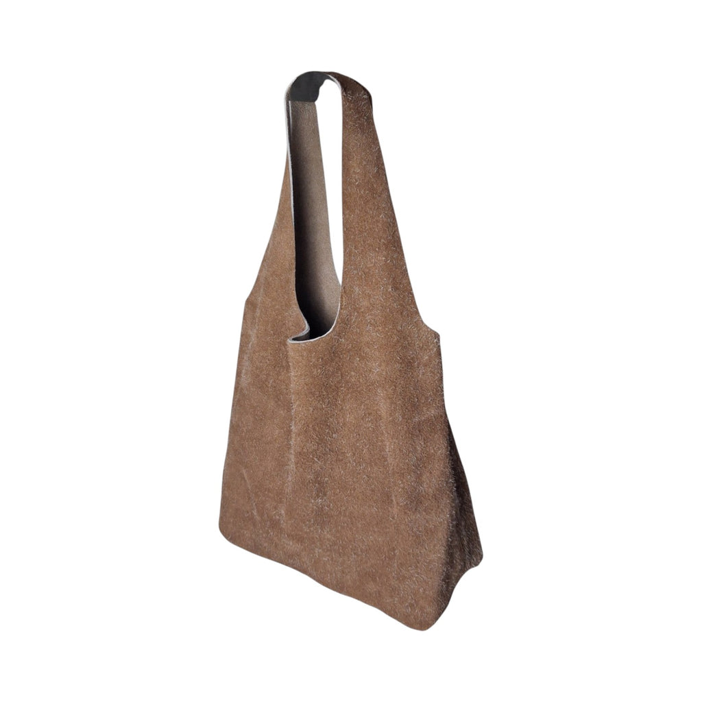 Arch Sack Genuine Leather Tote - Brown Gamusa
