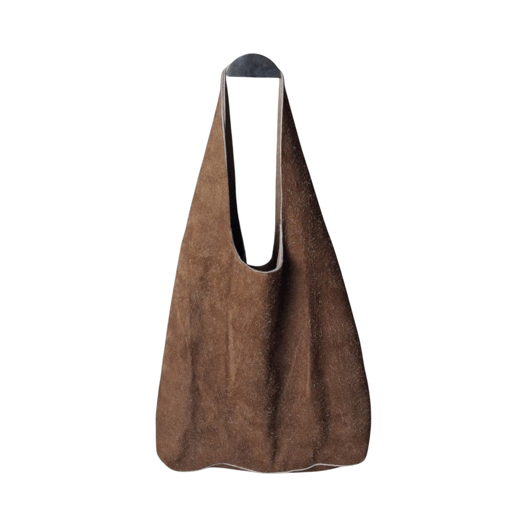Arch Sack Genuine Leather Tote - Brown Gamusa