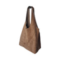 Arch Sack Genuine Leather Tote - Brown Gamusa