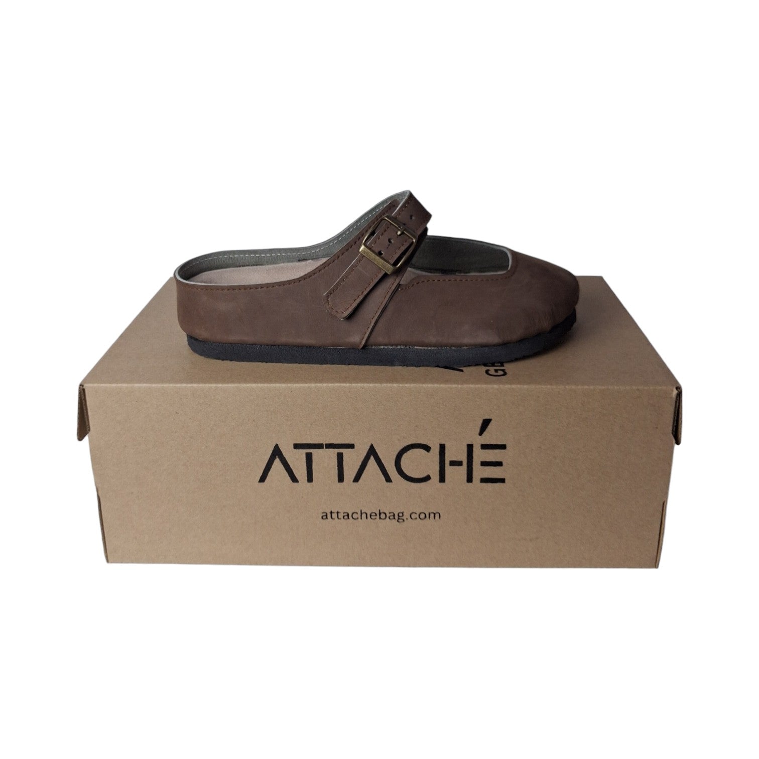 Merry Jane Clogs V1 Mocha Napa Leather