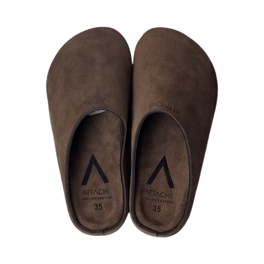 Size 35 - Mule Mocha MTO V1 Suede Leather