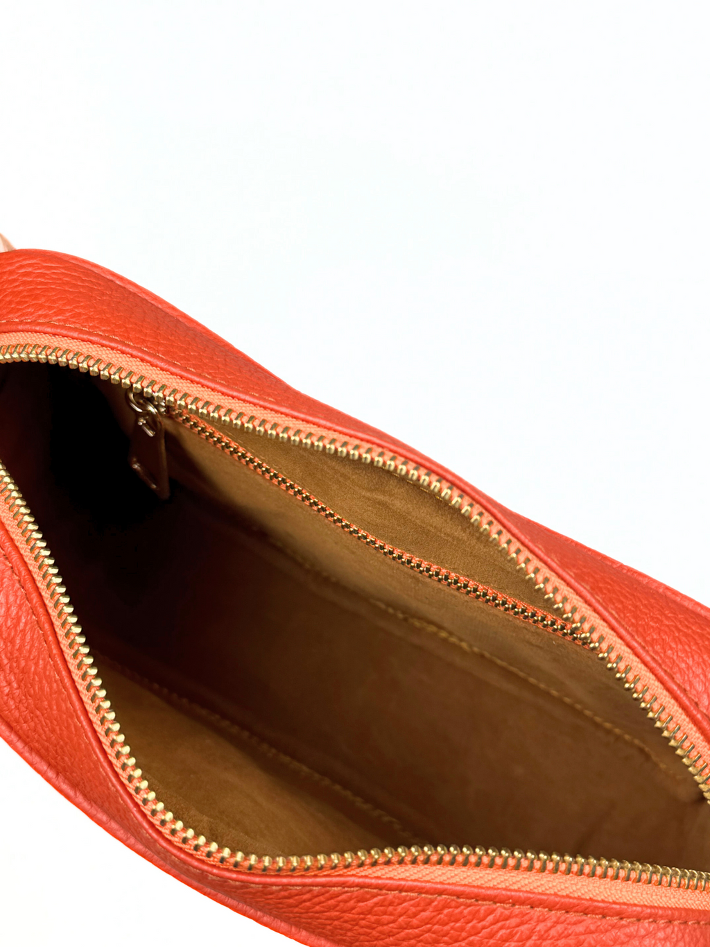 SALE: Attaché CNVRT Convertible  3-in-1 Genuine Leather Bag in Orange