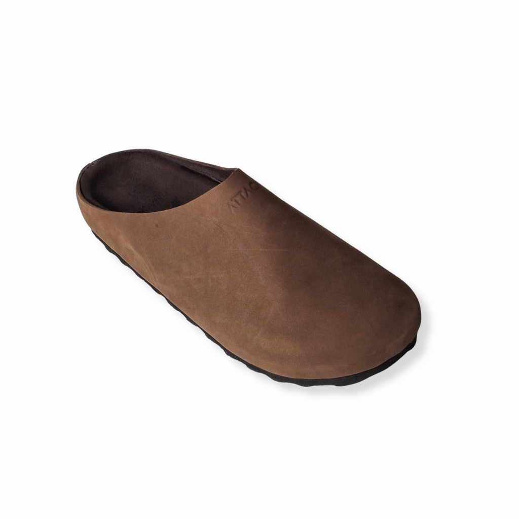 Mocha Napa MULE Genuine Leather
