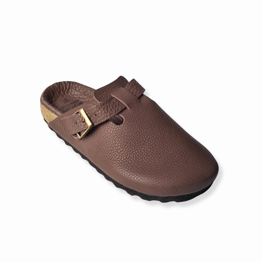 SIZE 37 ONLY: Choco Clogs Genuine Full Grain Leather