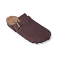 Clogs Mocha Suede Leather