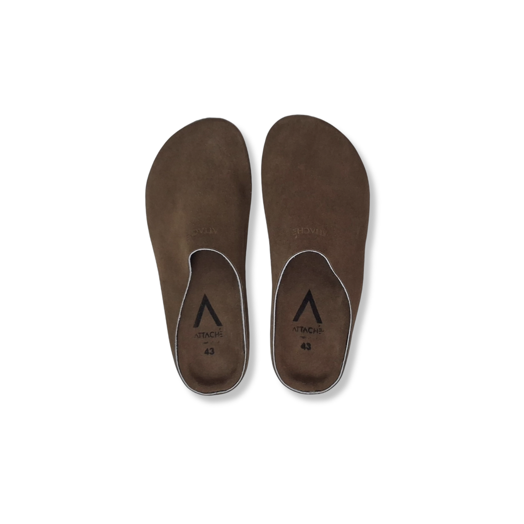 Size 43 - Mule Mocha Suede Leather