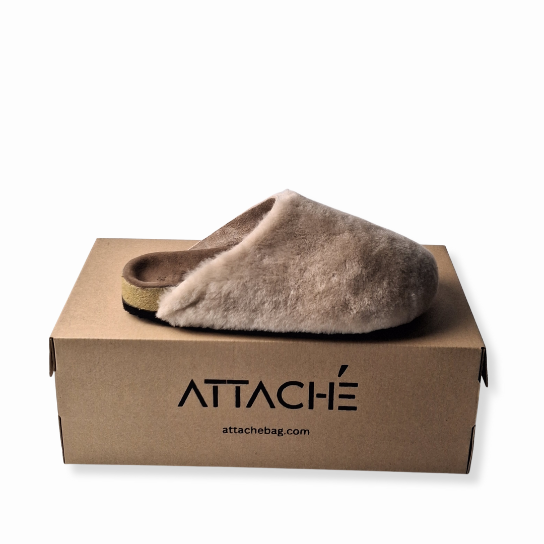 Sheep Fur MULE Genuine Sheep Leather