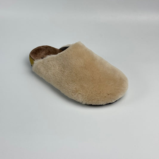 Premium Mule Genuine Sheep Leather “Dirty White Sheep”