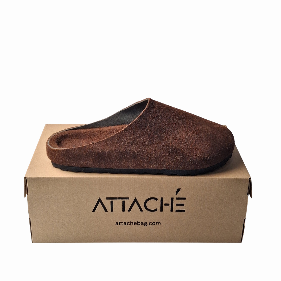 Pecan MULE Genuine Bovine Leather