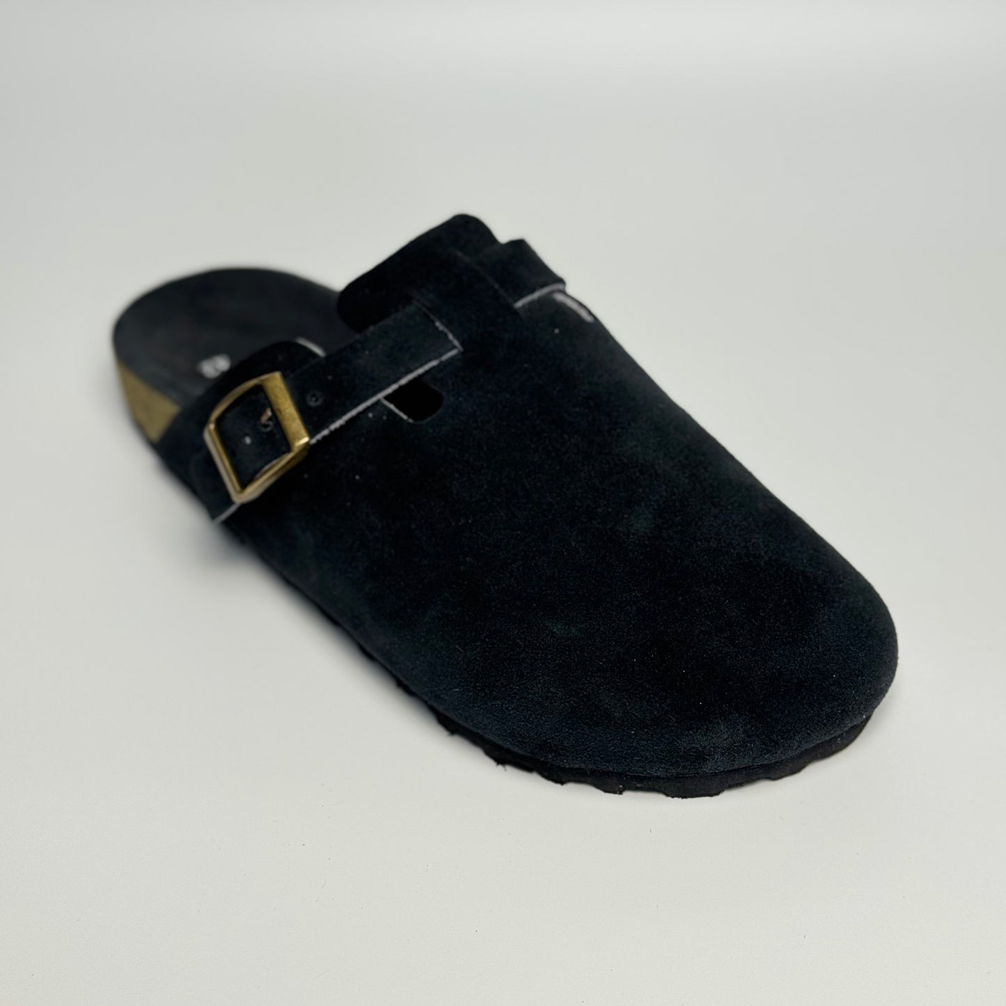 Clogs Premium Genuine Leather Slip-on "Blackout"