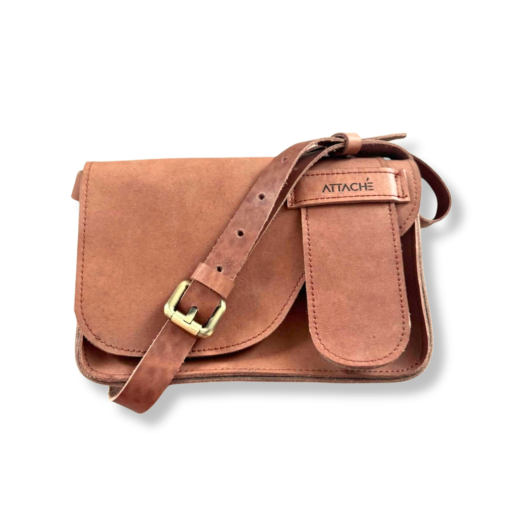 PREORDER: Attaché Old Tan Leather Set