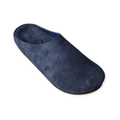 Mule Navy Suede Leather