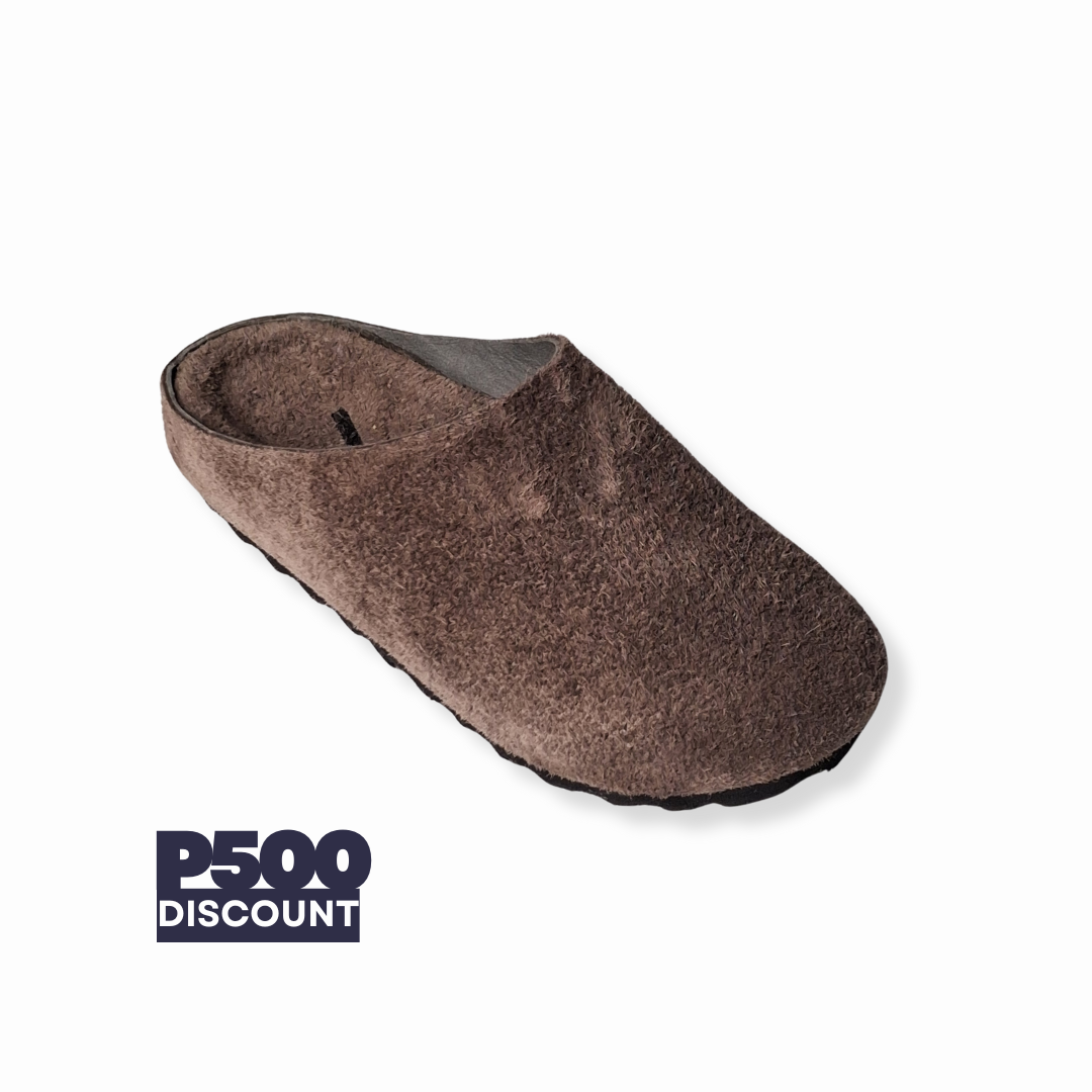 SIZE 35, 37 ONLY: Cafe Noir MULE Genuine Bovine Leather