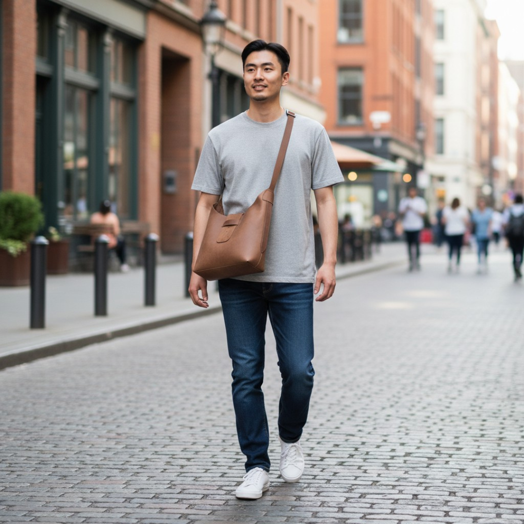 Arc Sling Genuine Napa Leather