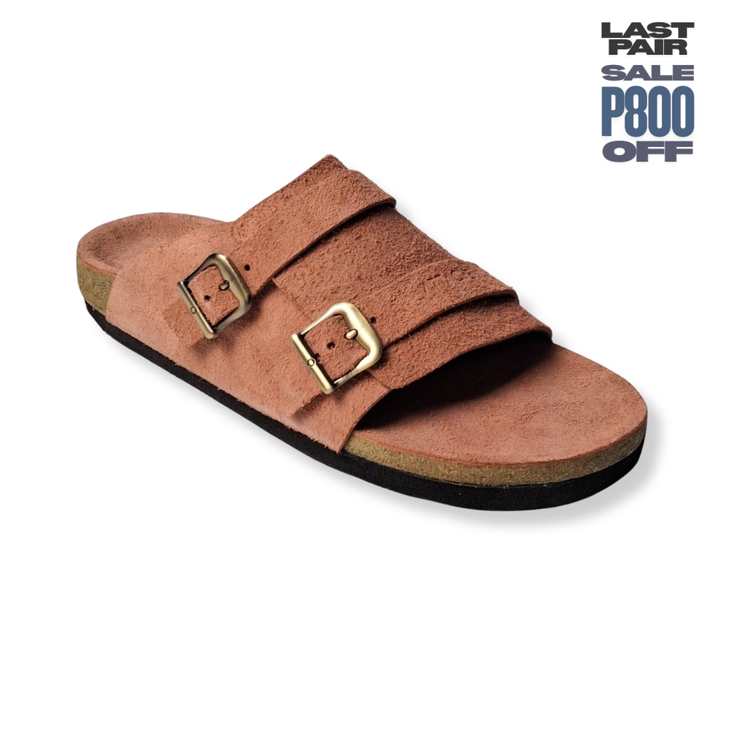 Size 44, 45 - Double Buckle “Salmon”