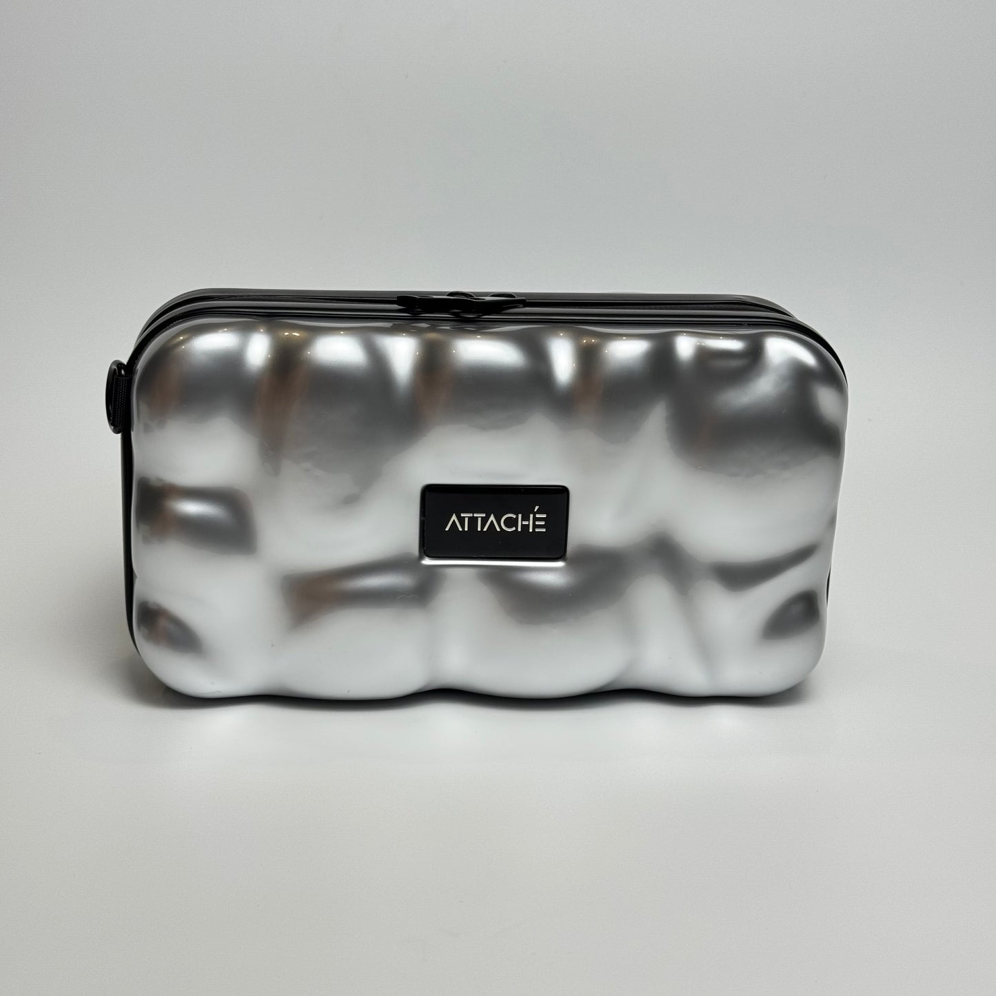 Silver Bubble Mini Luggage Bag