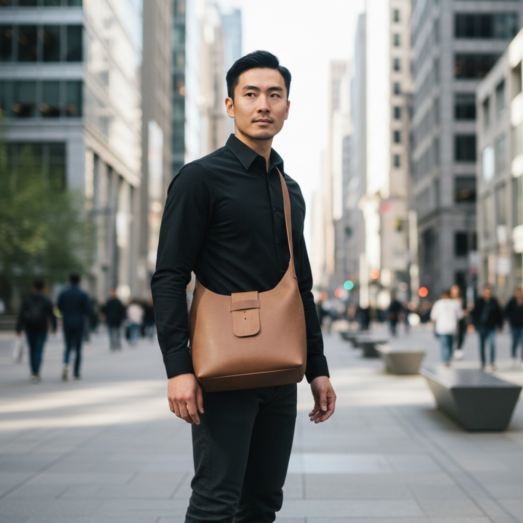 Arc Sling Genuine Napa Leather