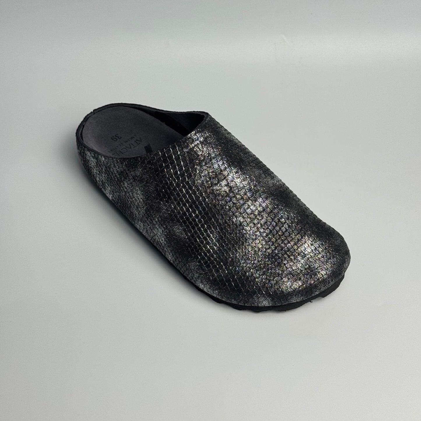 Mule Dragon Skin “Metallic Silver Black” Limited Ed