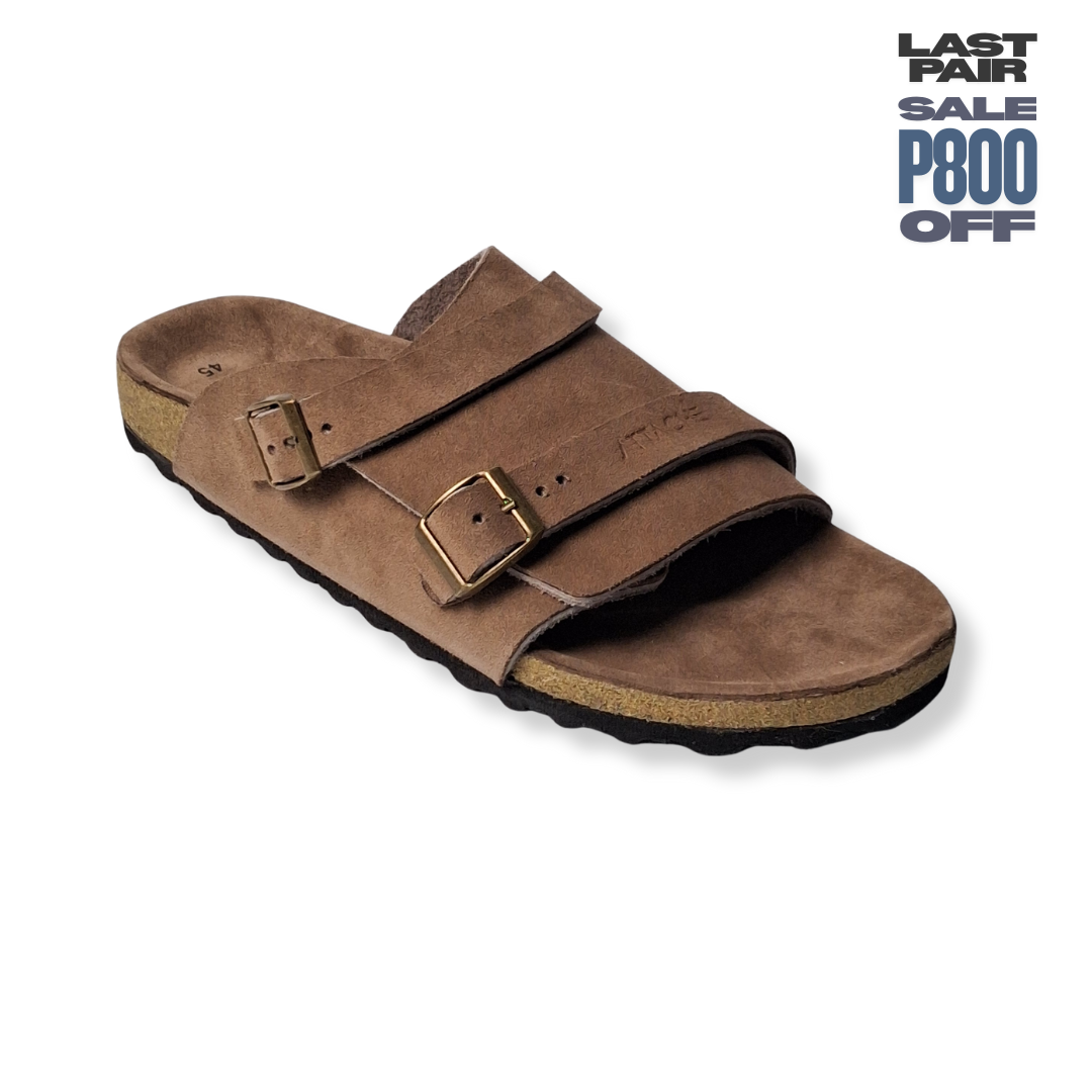 Size 45 - Double Buckle "Mocha V1”