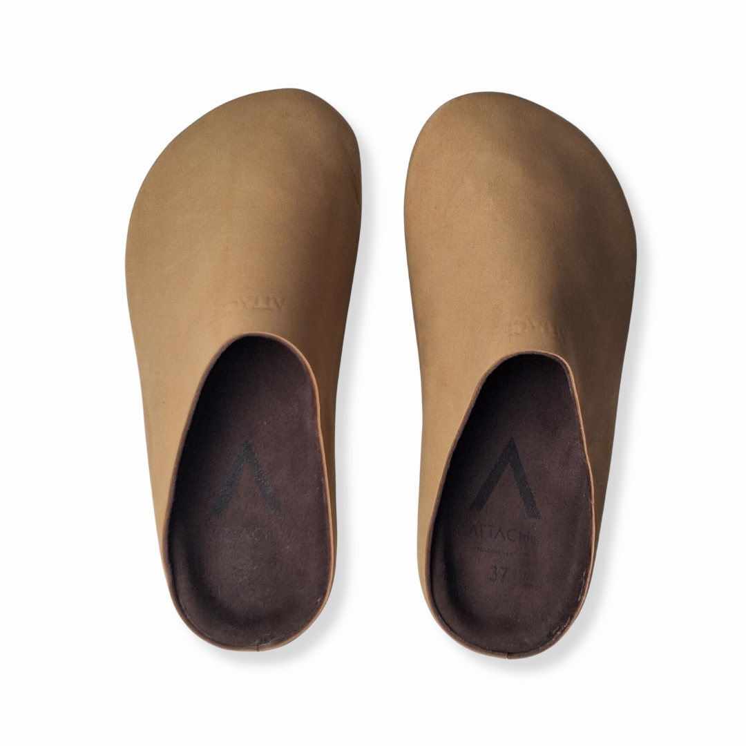 Tan Napa MULE Genuine Leather
