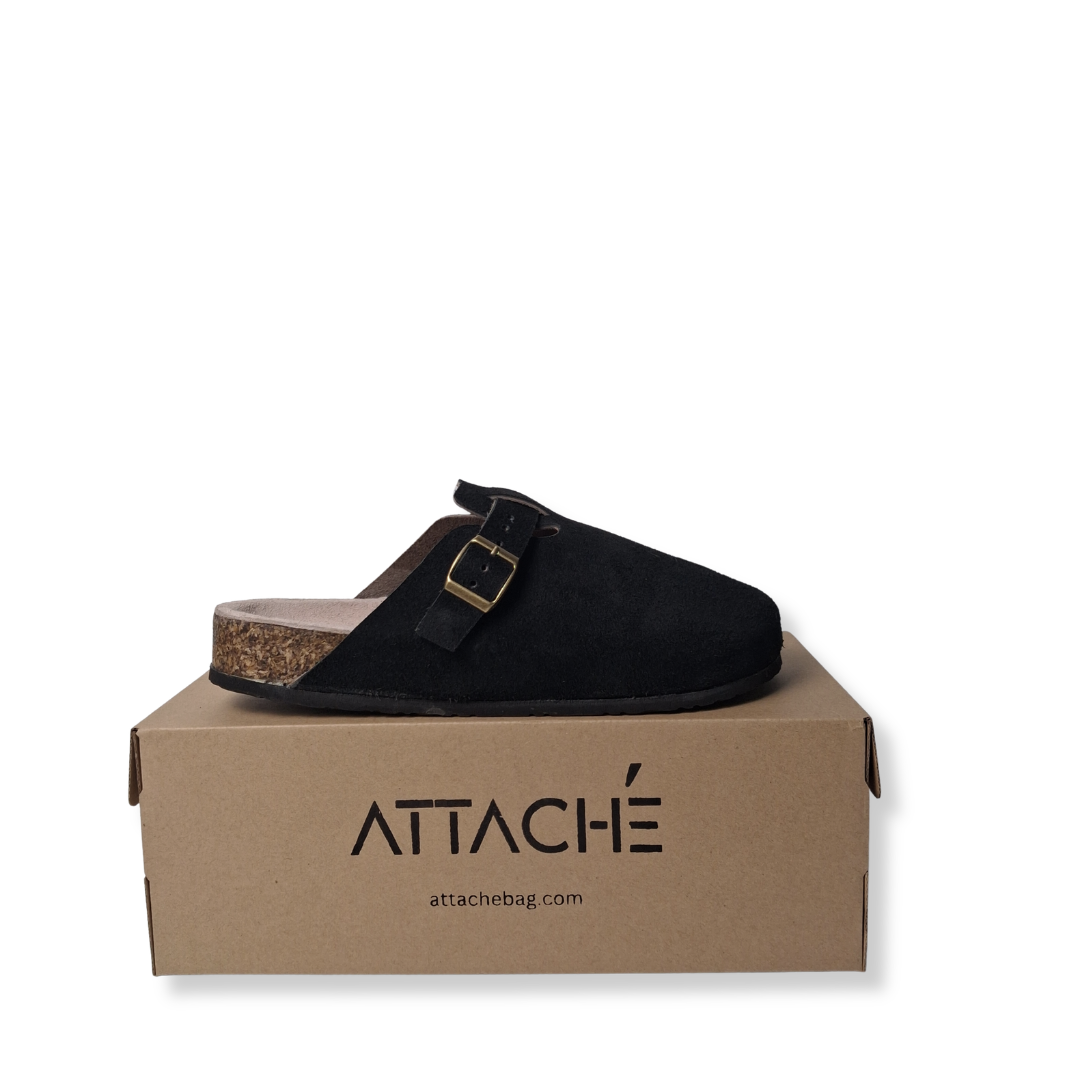 Clogs 2026 "Black Suede"